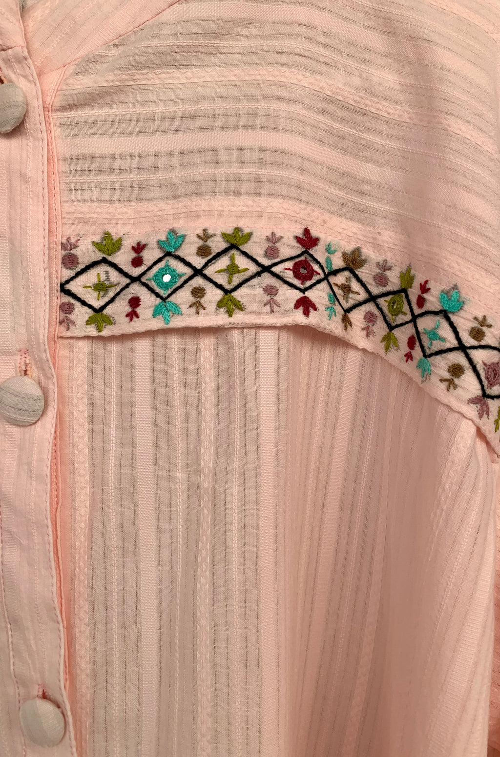 0983-DORIA LAWN HAND STITCHED EMBROIDERY GOWN