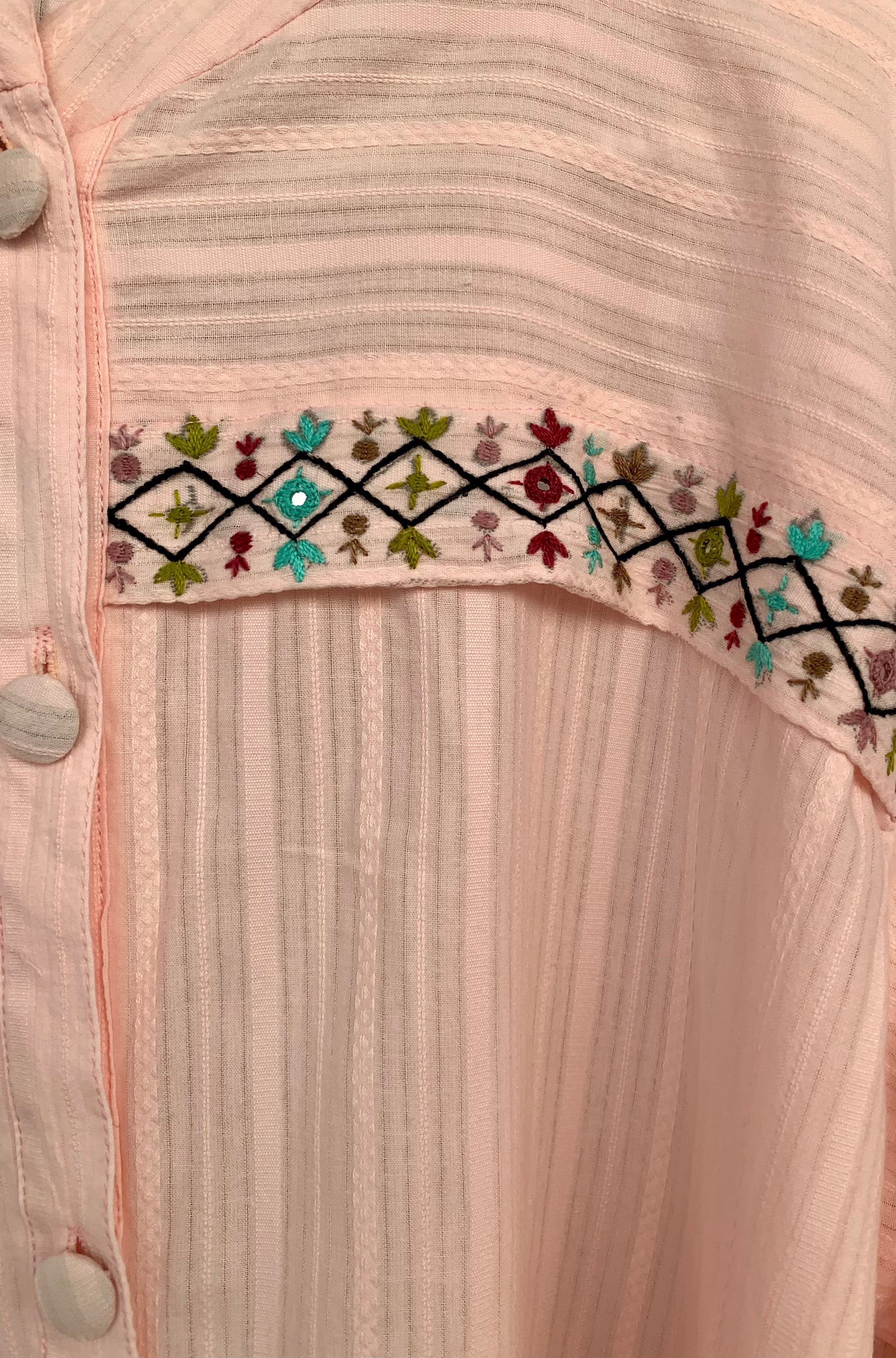 0983-DORIA LAWN HAND STITCHED EMBROIDERY GOWN