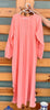 0987-PINK CHIKANKARI COTTON GOWN