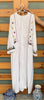 0989- SELF-PRINT SILK HAND EMBROIDERED